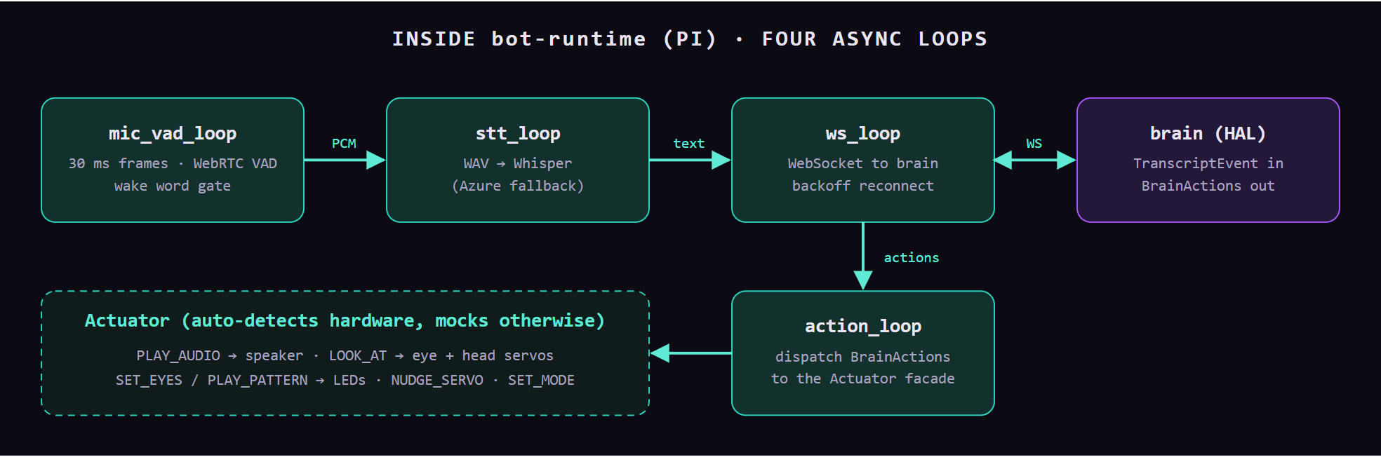 bot-runtime asyncio loops